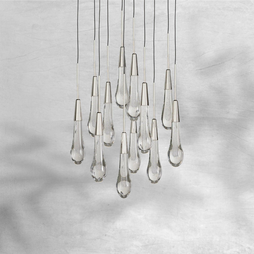 Soltaire Round Chandelier 17" 24" 36“ 48''58“