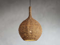 Riviko Verdant Weave Natural Rope Pendant - Background Shot