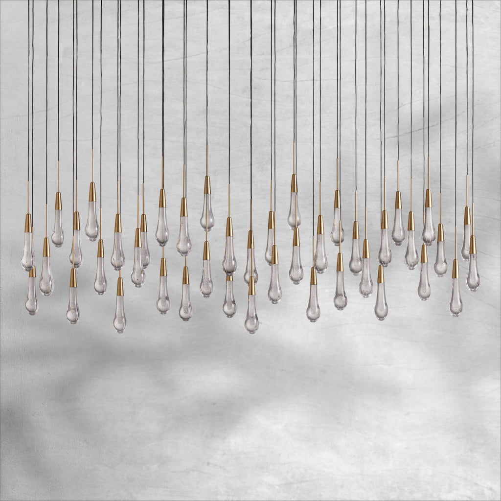 Soltaire Linear Chandelier 37"50"70"