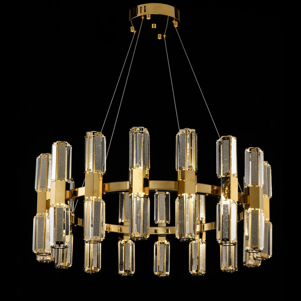 Olivia Round Chandelier - Riviko