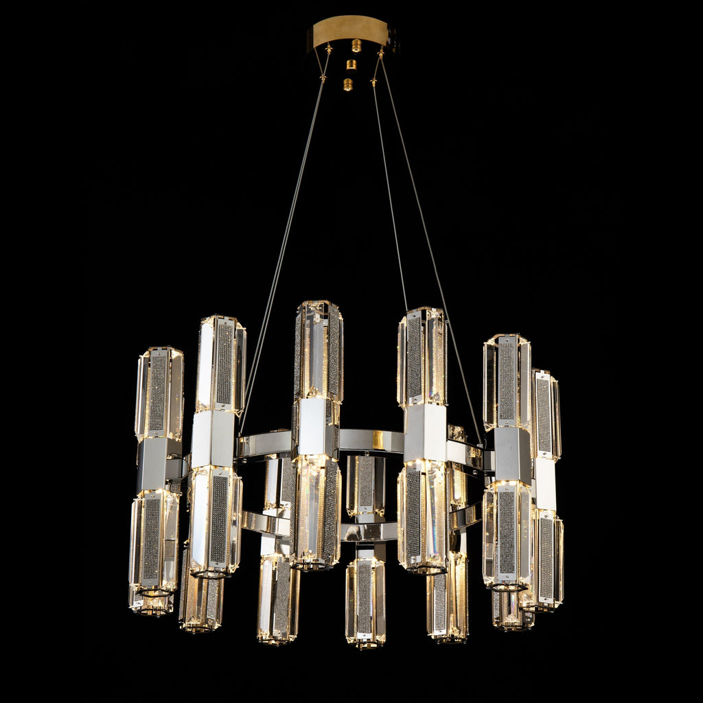 Olivia Round Chandelier - Riviko
