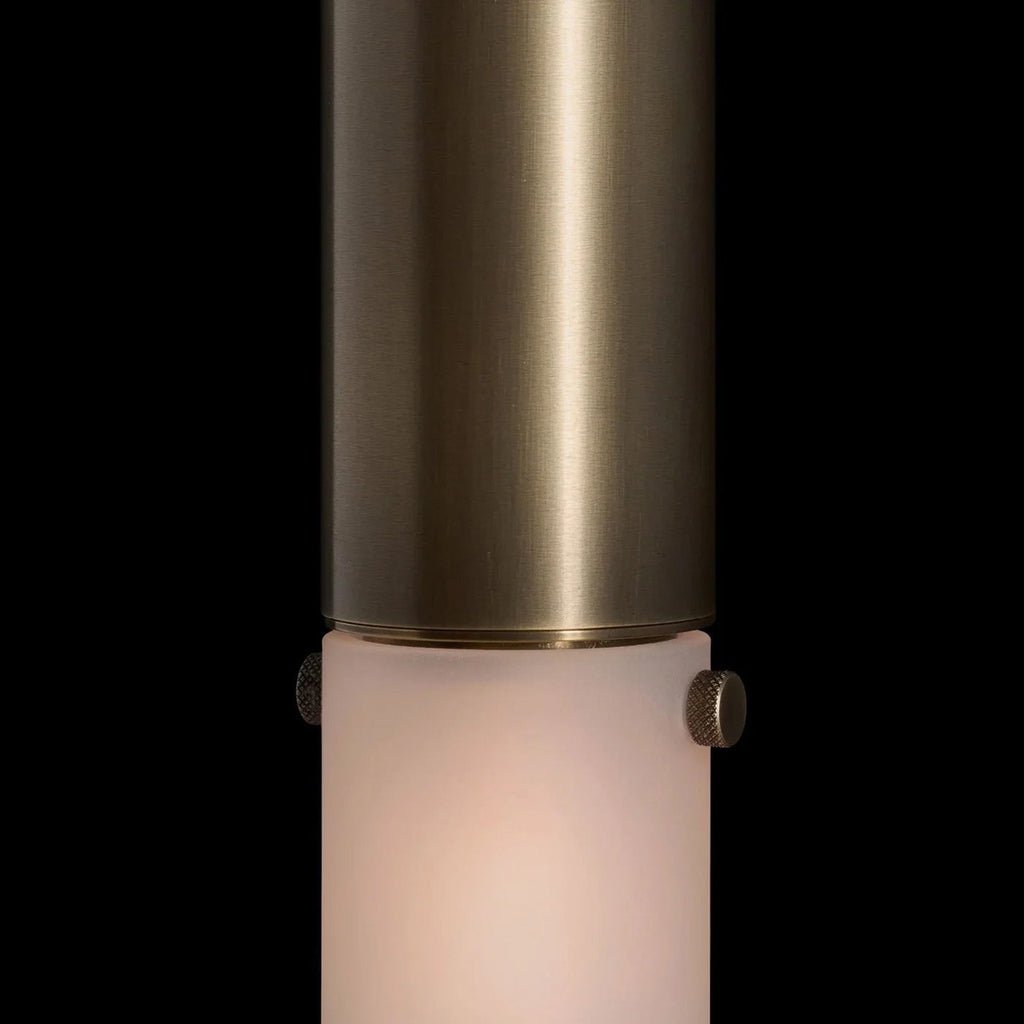 Riviko Equine Weave Brass Sconce - Background Shot