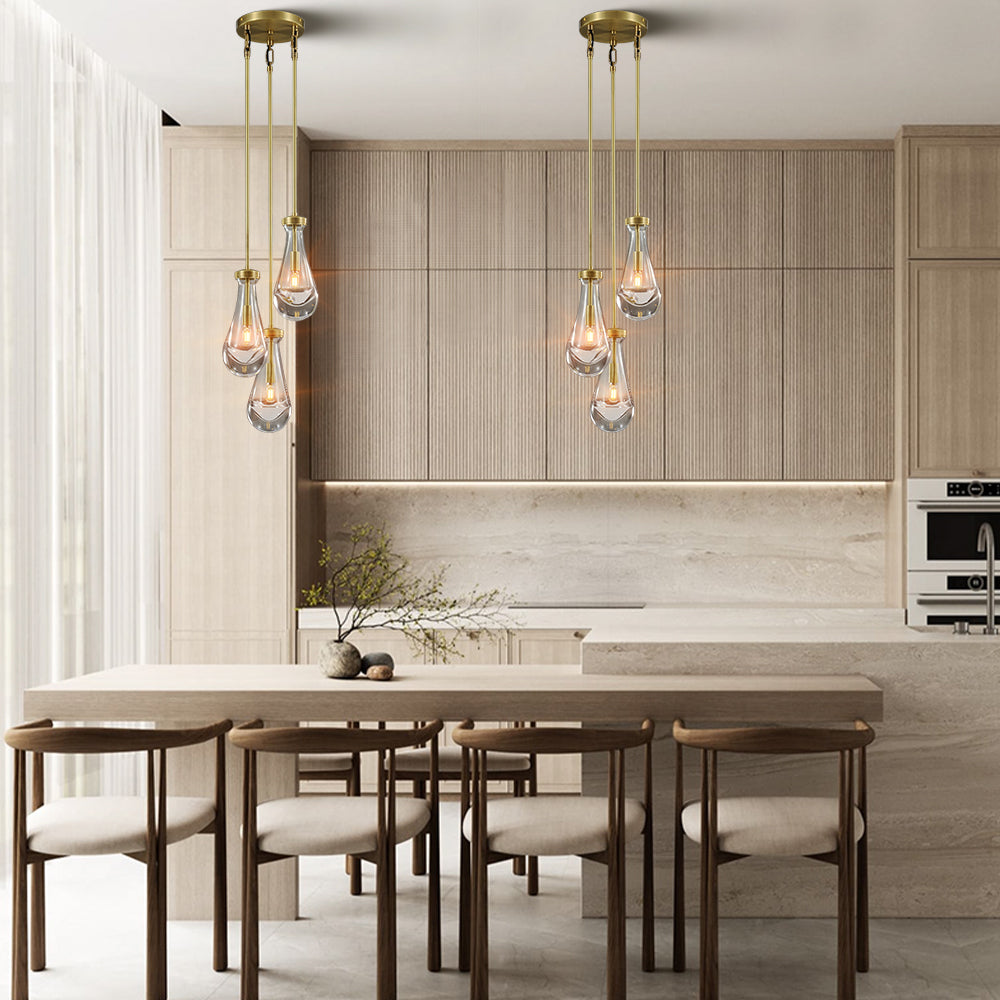 Raine 3-Light Rod Round Chandelier