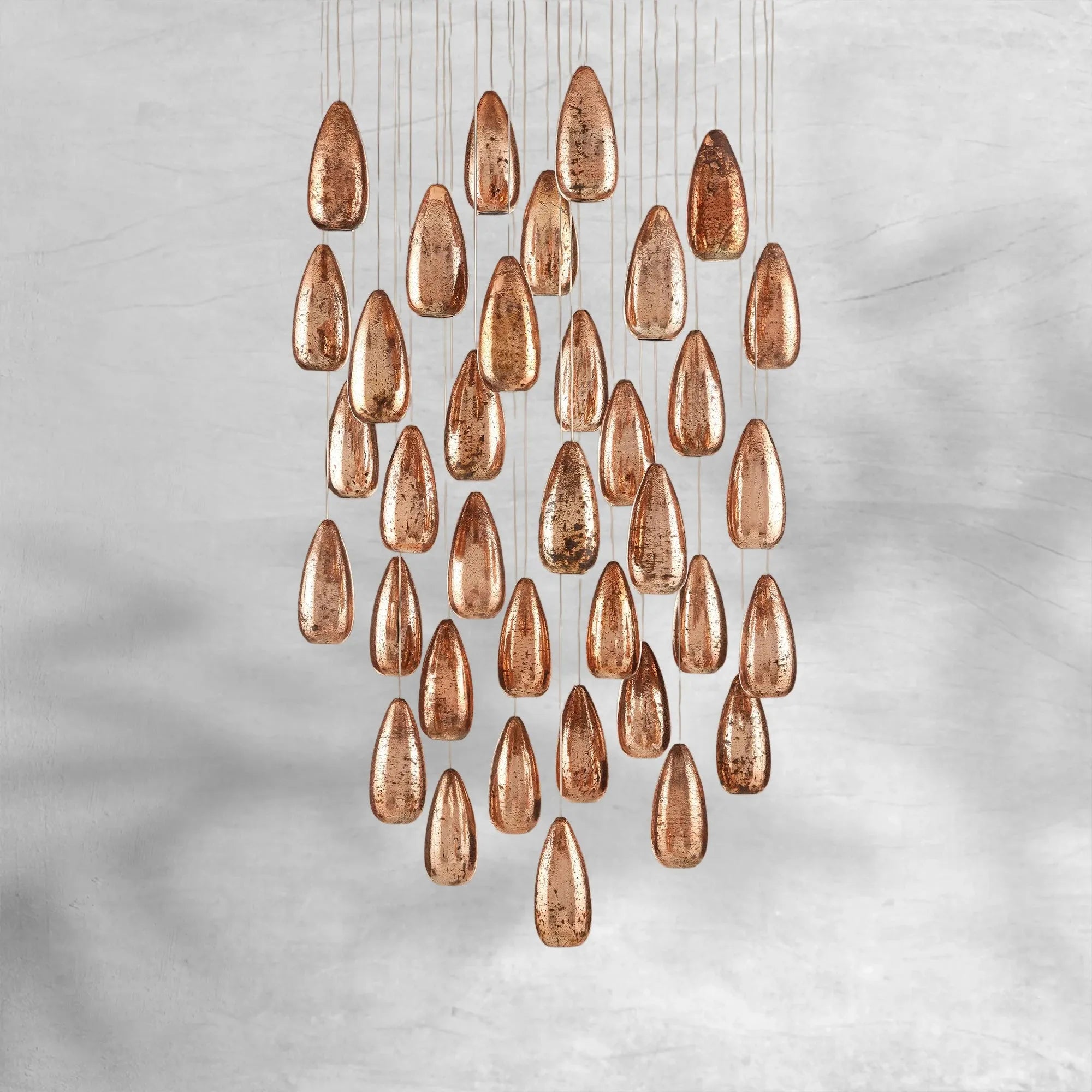 Edda Raindrop Round Chandelier