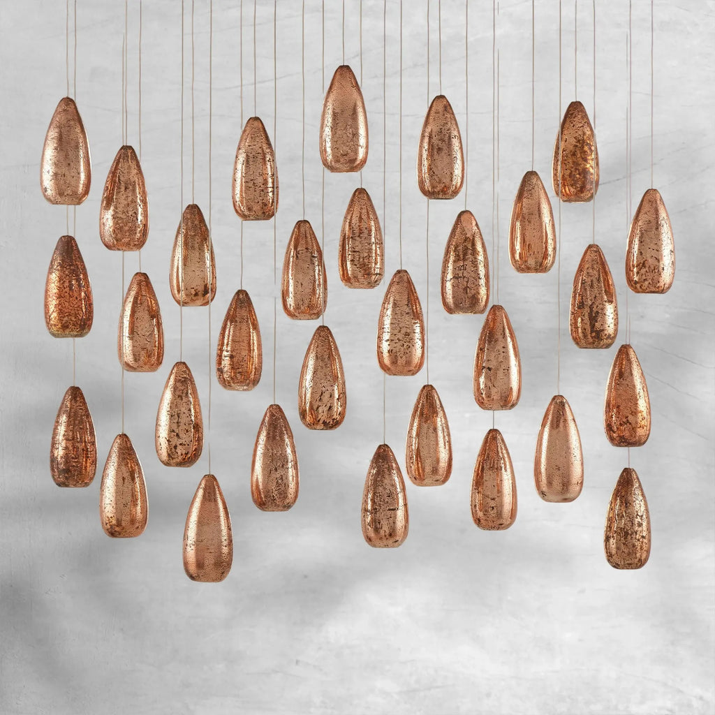Edda Raindrop Linear Chandelier