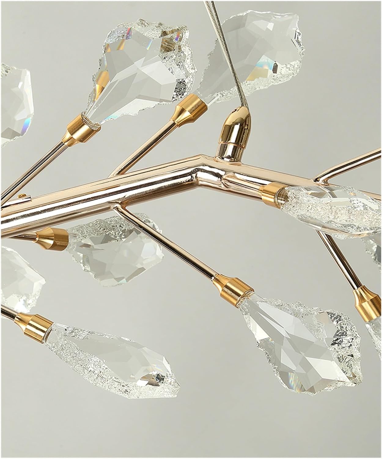 Riviko Verdant Branch Linear Chandelier - Background Shot