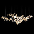 Riviko Verdant Canopy Linear Chandelier - Background Shot
