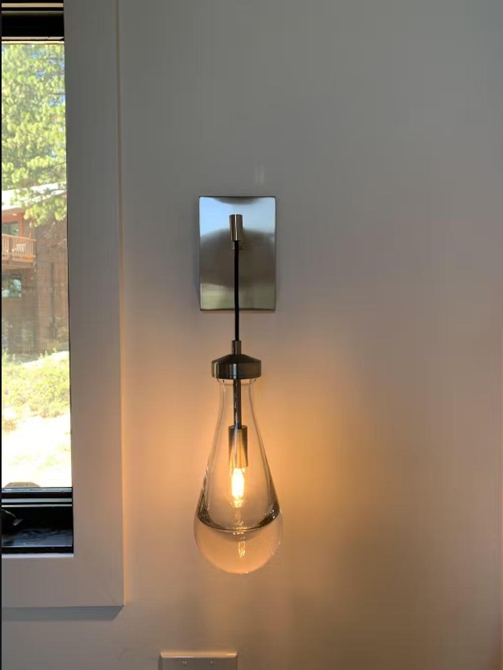 Soltaire Raindrop Wall Sconce
