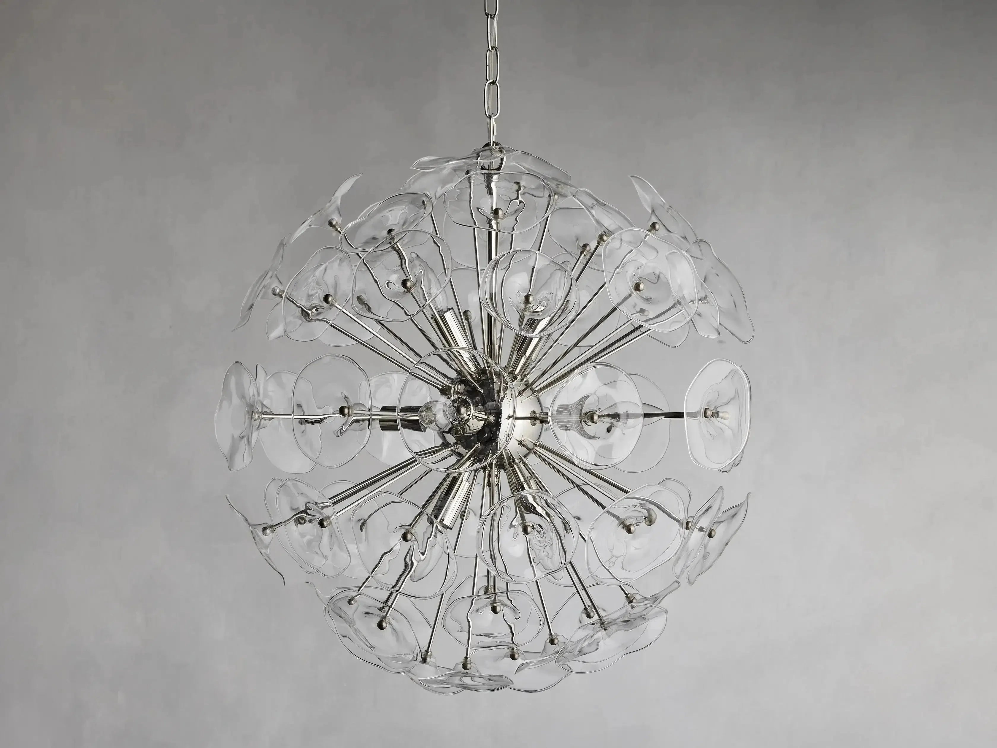 Riviko Bloom Radiance Round Chandelier - Background Shot