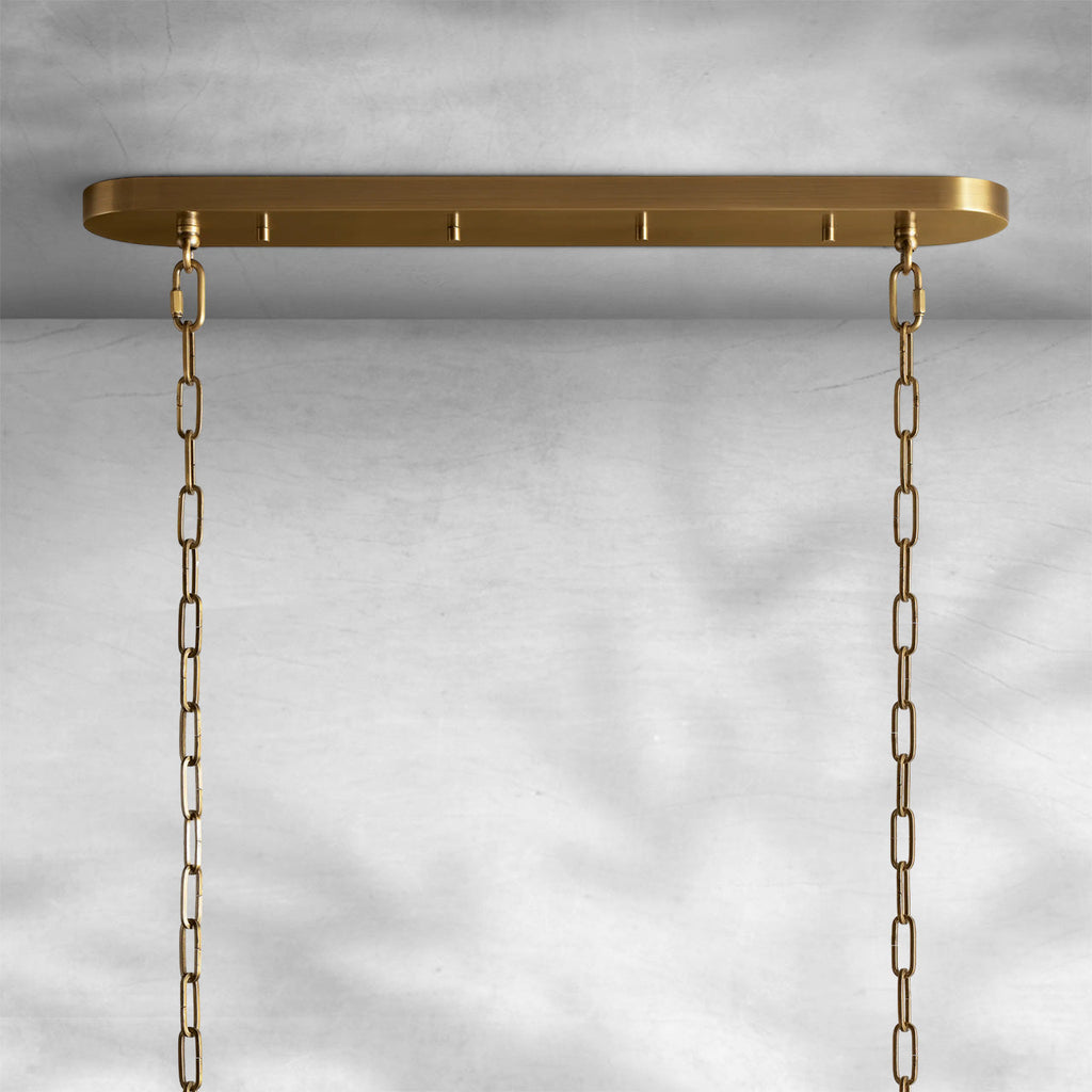 Ghiaccio Oval Chandelier