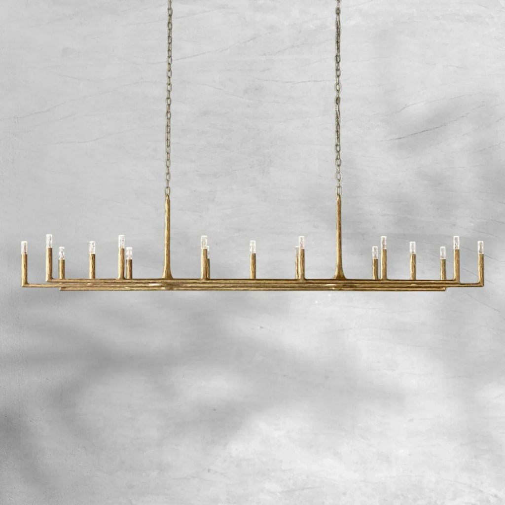 Thalen Forged Linear Chandelier