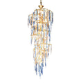 Willow Branch Glass Foyer Chandelier