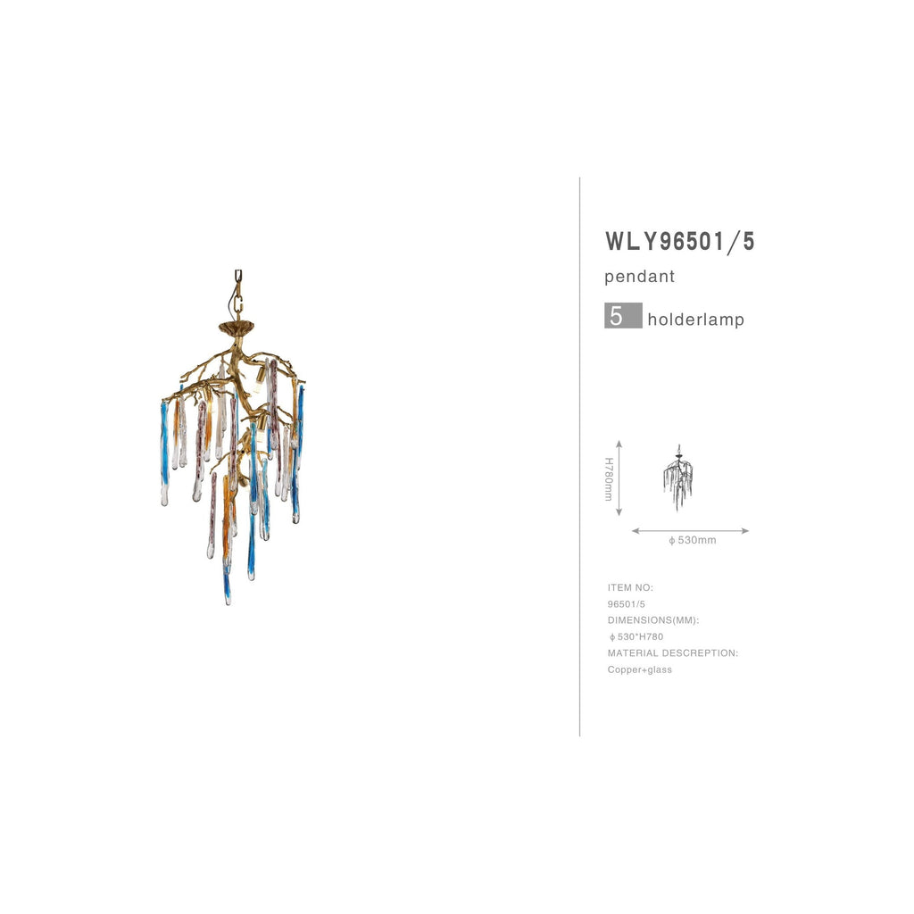 Willow Branching Crystal Chandelier