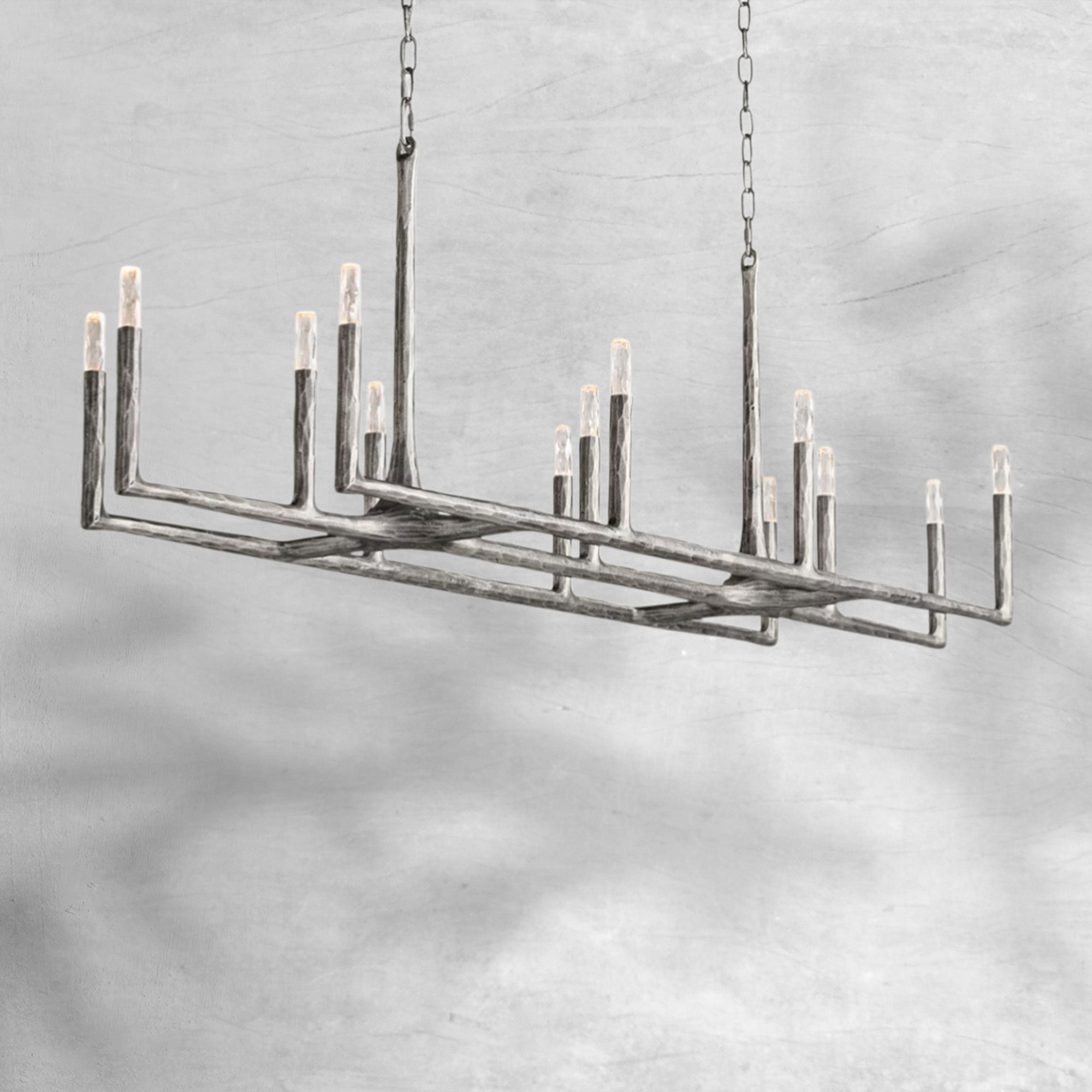 Thalen Forged Linear Chandelier