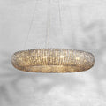 Haze Crystal Round LED Chandelier