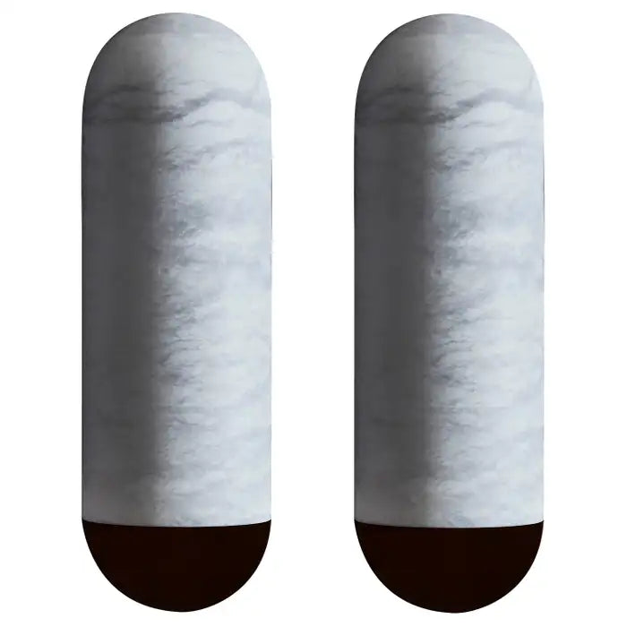 Alabaster Curved and Elongated Wall Sconces Wall Light Fixtures Riviko