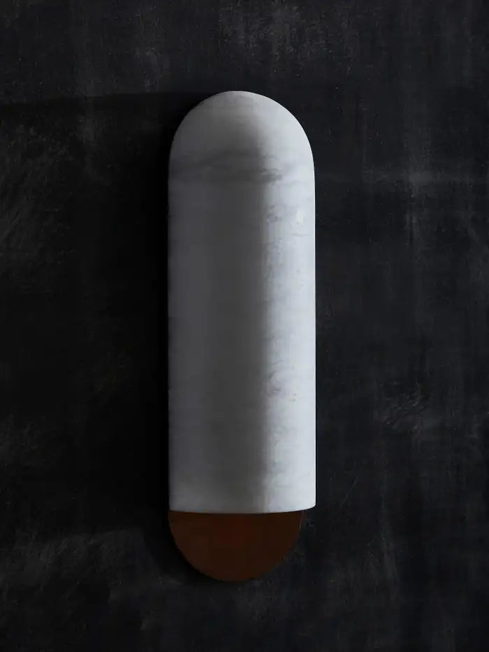Alabaster Curved and Elongated Wall Sconces Wall Light Fixtures Riviko