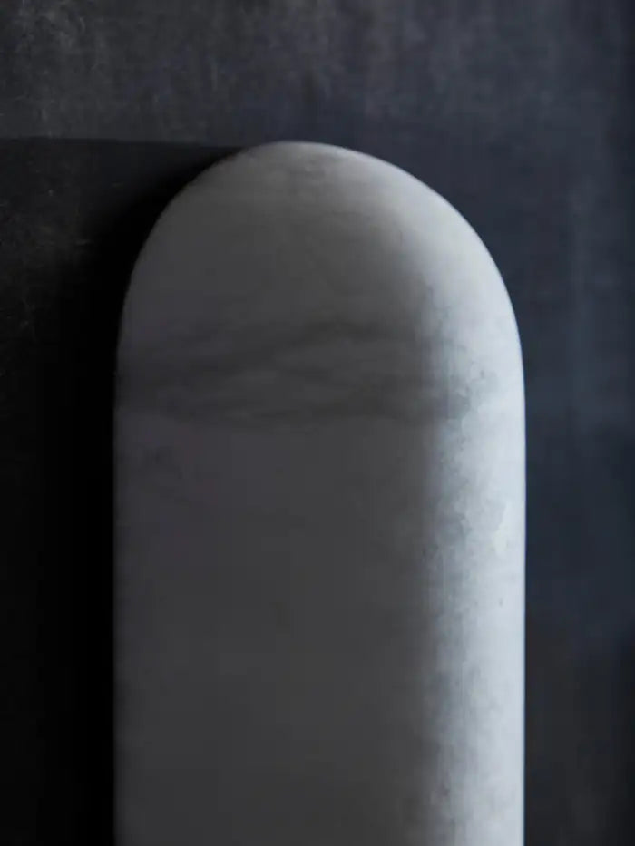 Alabaster Curved and Elongated Wall Sconces Wall Light Fixtures Riviko
