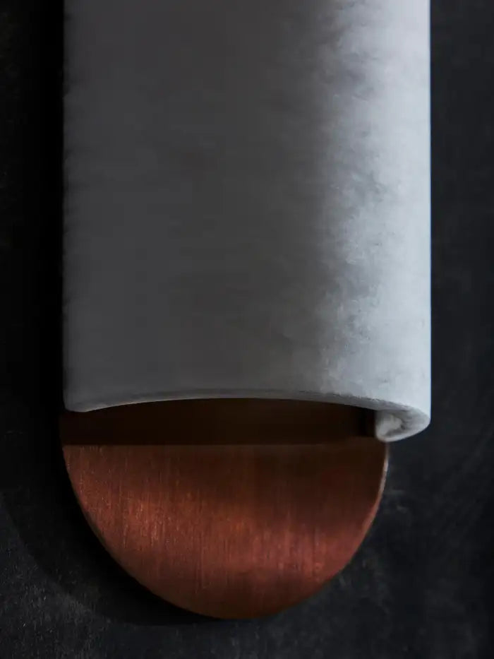 Alabaster Curved and Elongated Wall Sconces Wall Light Fixtures Riviko