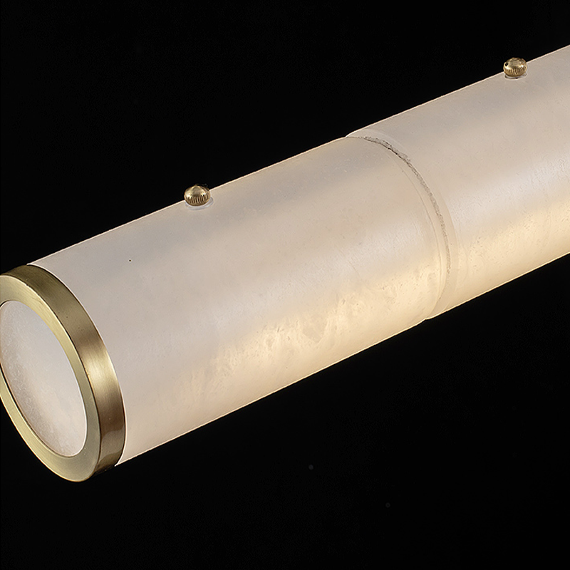 Alabaster Modern Art Linear Pendant