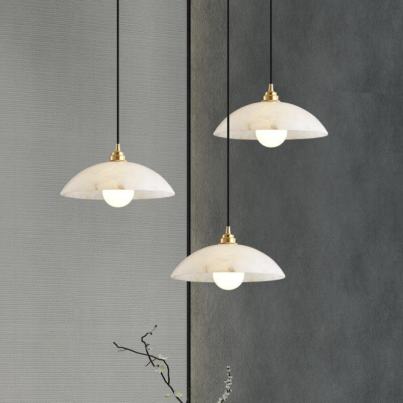 Alabaster Modern Art Pendant Light Pendant for living room,Pendant for kitchen,Pendant for bathrooms,Pendant for bedrooms,Pendant for foyer,Pendant for stairways,Pendant for dining room Riviko Medium