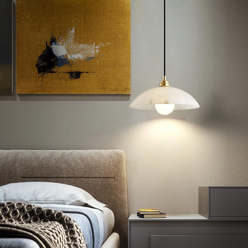Alabaster Modern Art Pendant Light Pendant for living room,Pendant for kitchen,Pendant for bathrooms,Pendant for bedrooms,Pendant for foyer,Pendant for stairways,Pendant for dining room Riviko