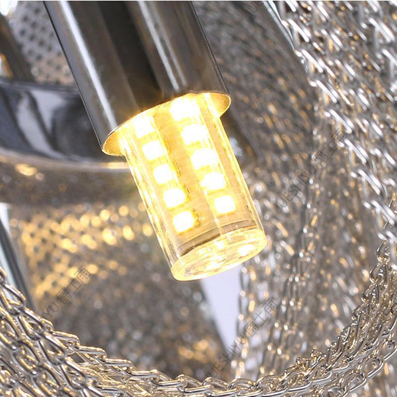 Riviko Alisa Cascade Round Chandelier - Background Shot