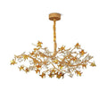 Riviko Veridian Bloom Brass Chandelier - Background Shot