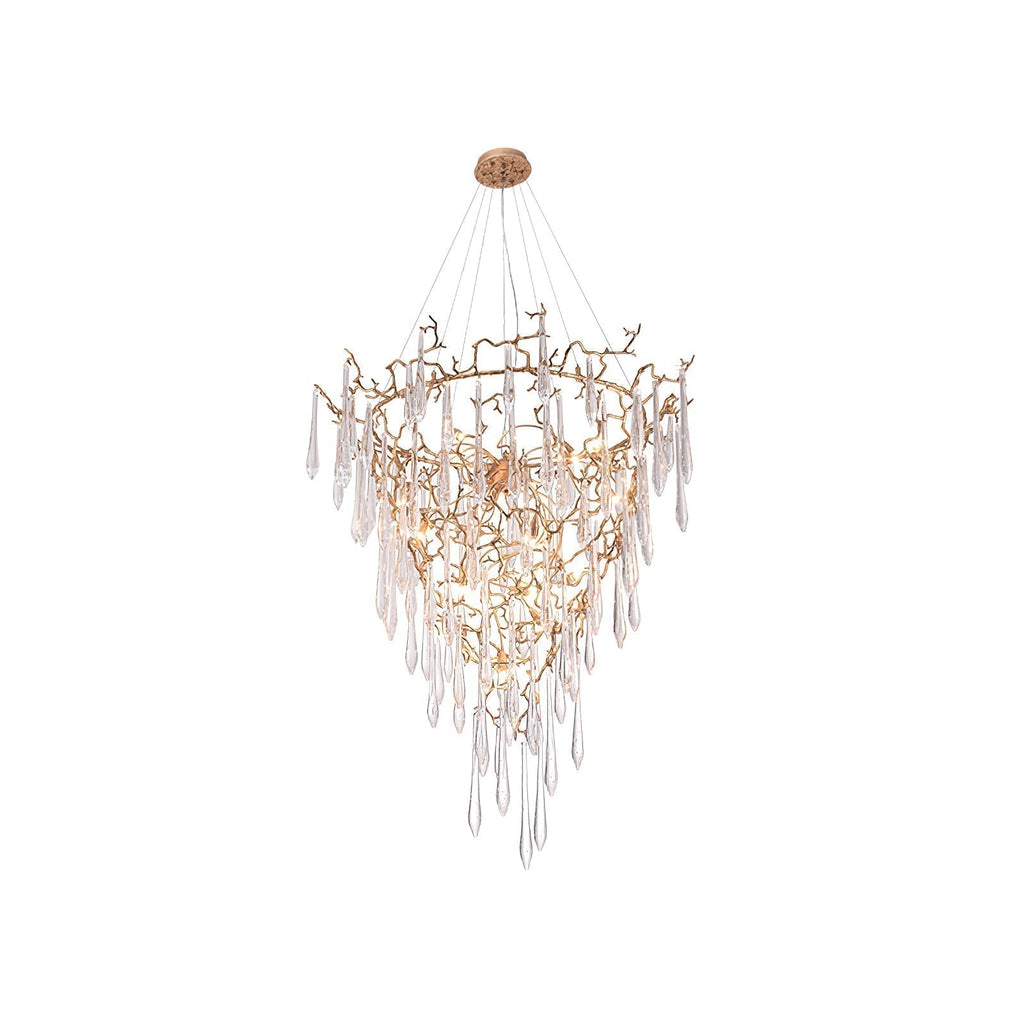 Branch Aqua Parable Chandeliers
