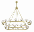 Agron 30 Light Crystal Chandelier - Riviko