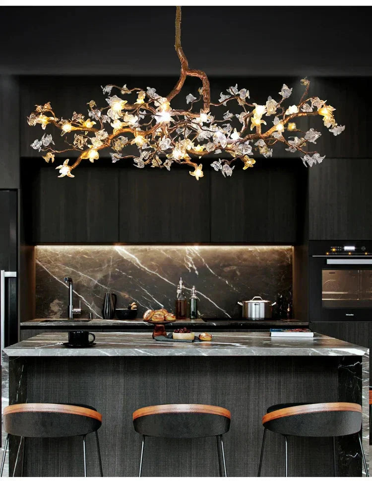 Sutober Sculptural Branch Chandelier