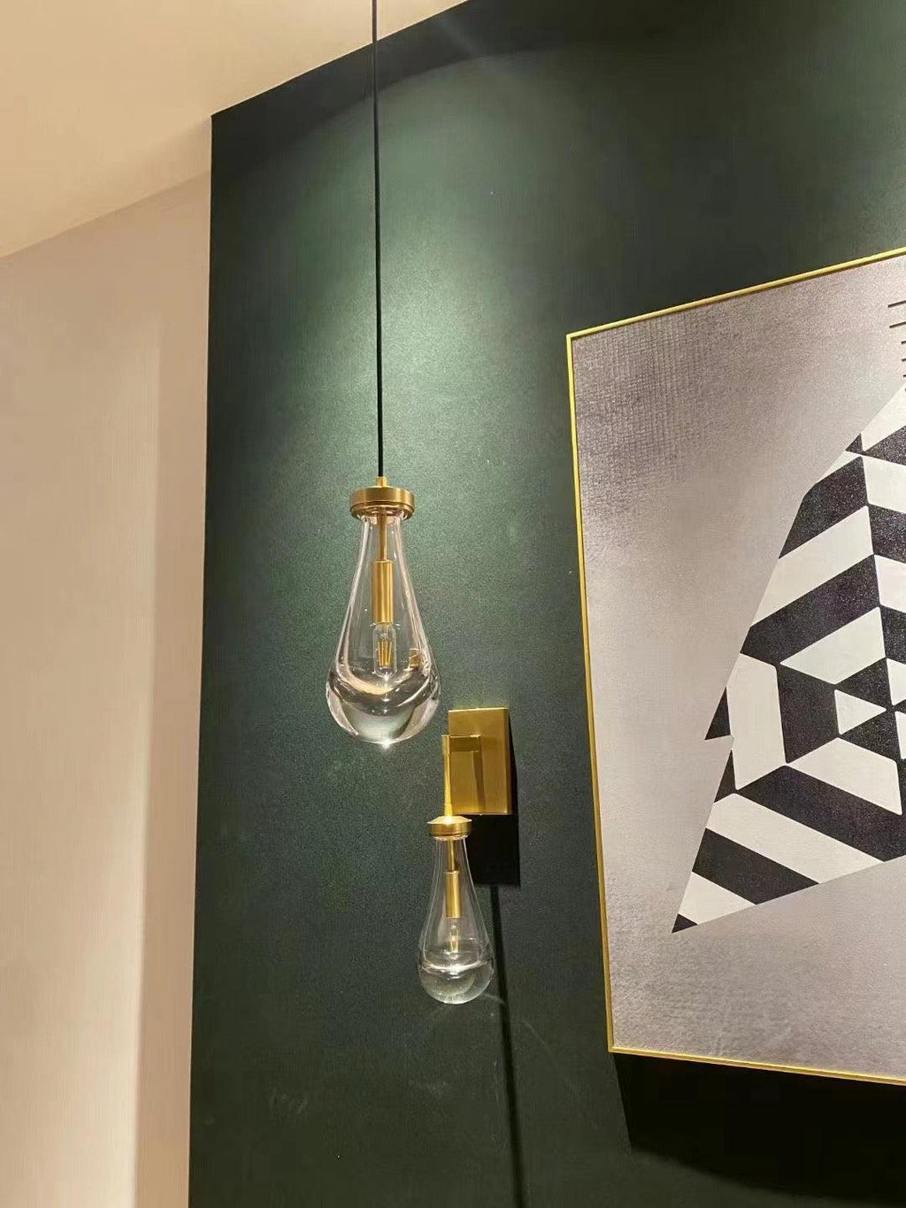 Soltaire Raindrop Wall Sconce