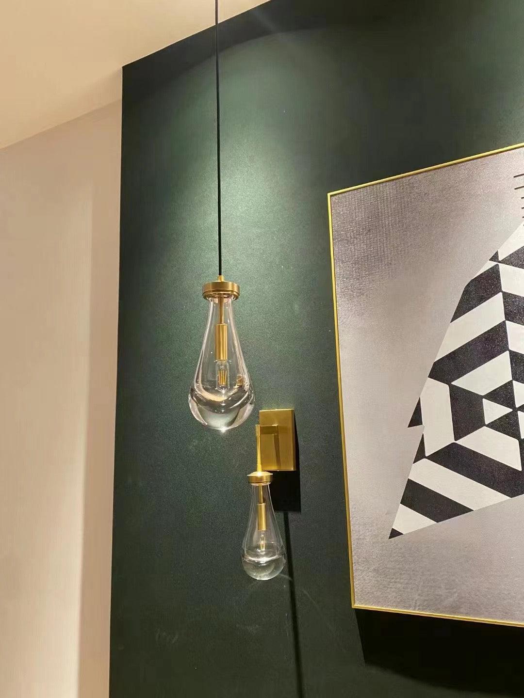 Soltaire Raindrop Wall Sconce