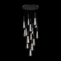Riviko Radiant Cascade Round Chandelier 14 Light - Background Shot