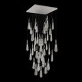 Riviko Radiance Cascade 40-Light Linear Chandelier - Background Shot