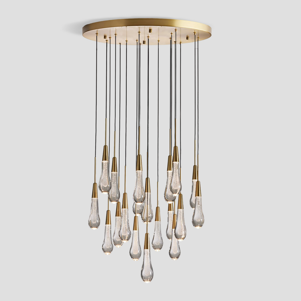 Soltaire Round Chandelier 17'' 24'' 36'' 58''