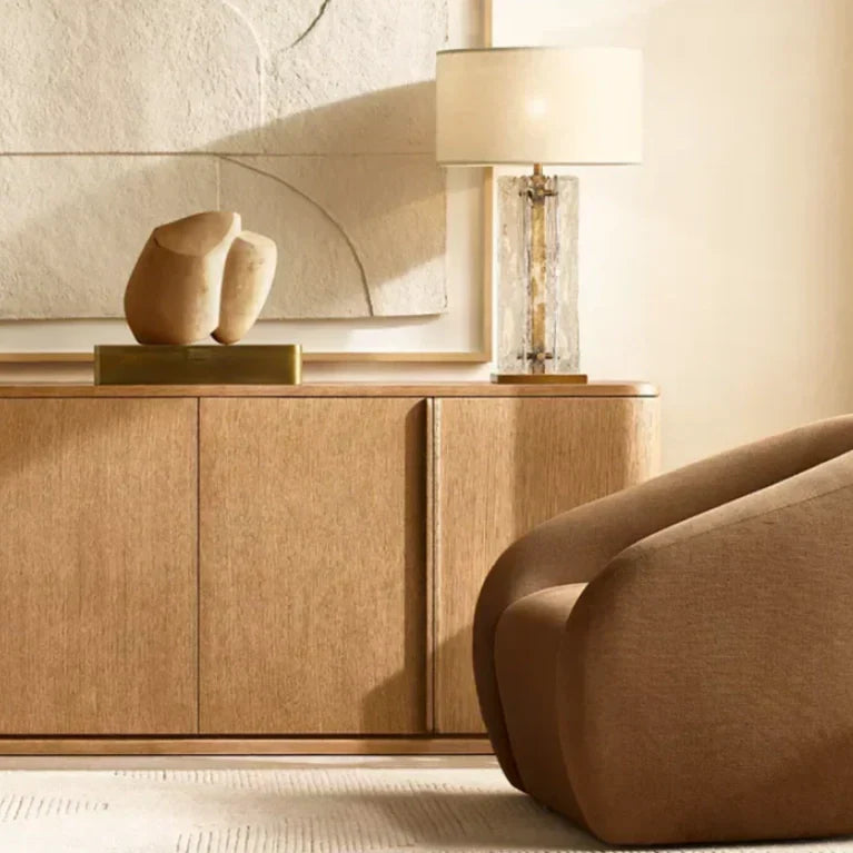 Loxel Clear Glass Table Lamp 30"