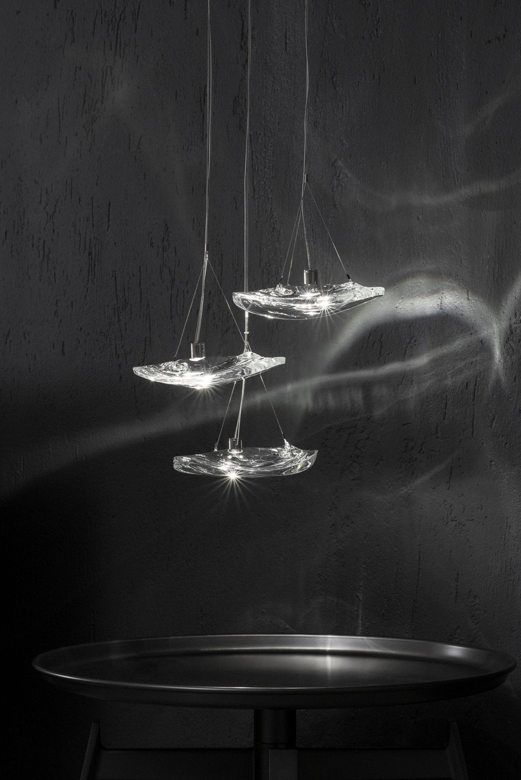 Manta Drift Class Crystal Chandelier