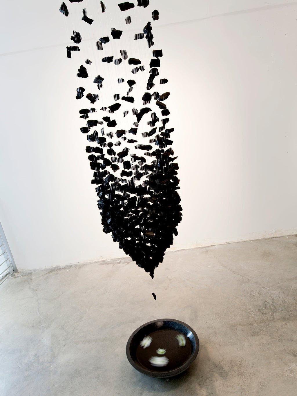 Charcoal Stone Crystal Chandeliers M to R