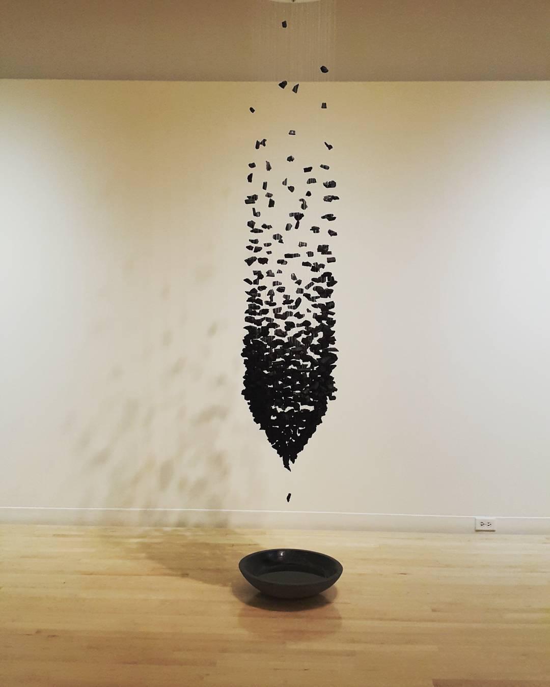 Charcoal Stone Crystal Chandeliers G to L