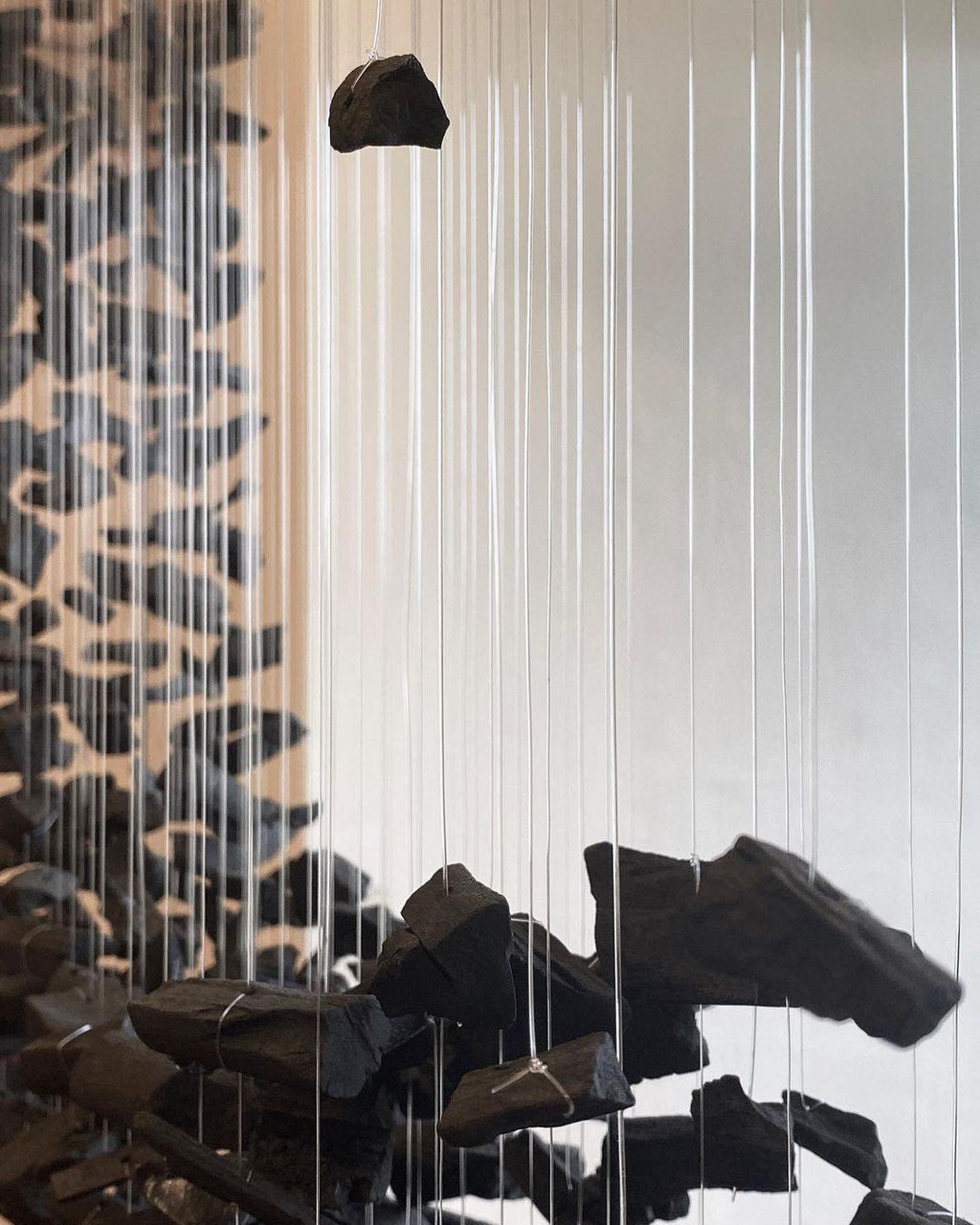 Charcoal Stone Crystal Chandeliers M to R