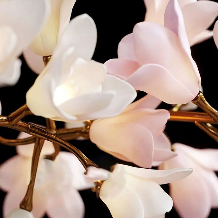 Branch Circular Blossom Chandelier