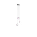 Cosmic Sphere Cascade Glass Chandelier