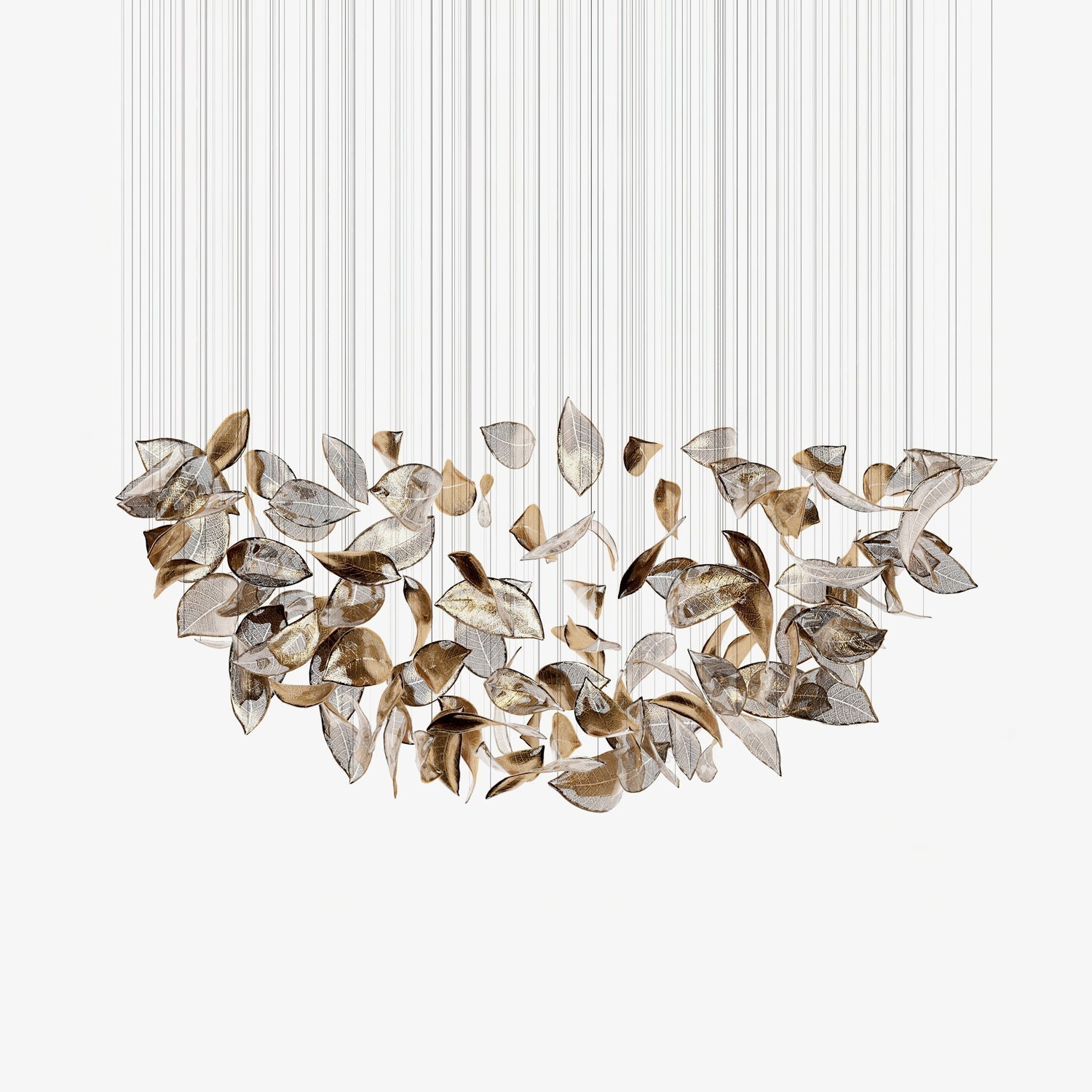Riviko Verdant Canopy Sculptural Chandelier - Background Shot