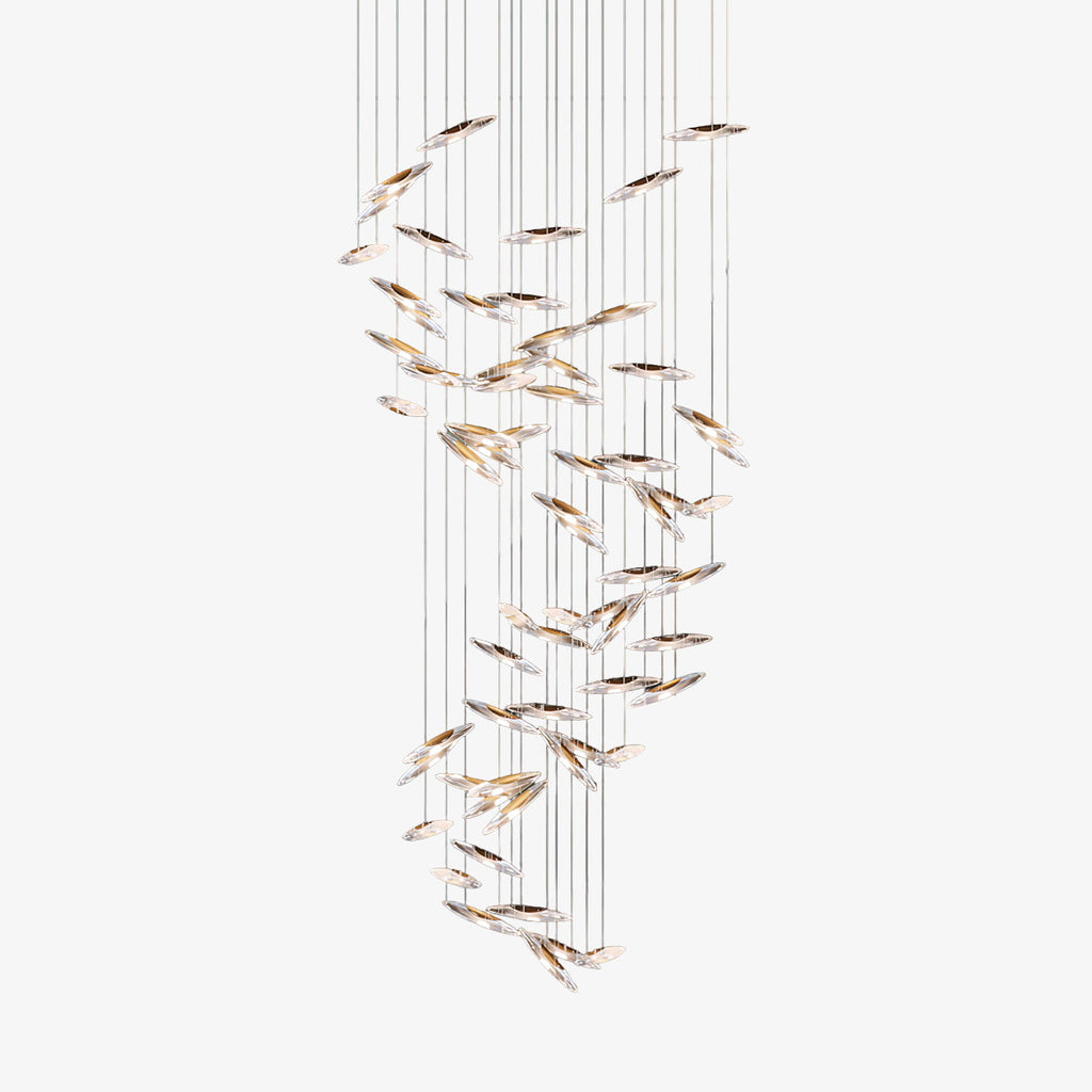 Riviko Celestial Halo Chandelier - Background Shot