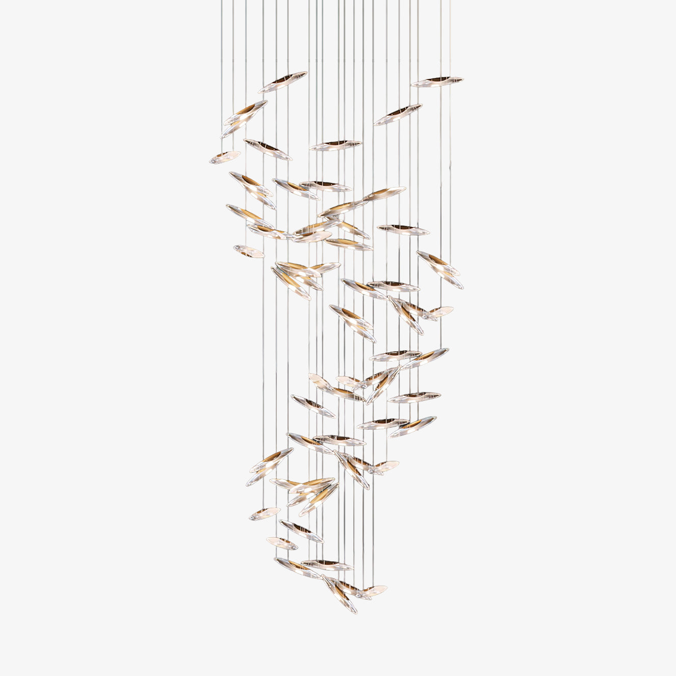 Riviko Celestial Halo Chandelier - Background Shot