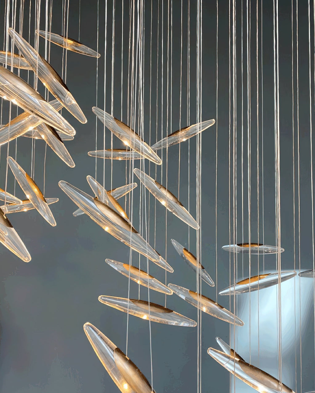 Riviko Celestial Halo Chandelier - Background Shot