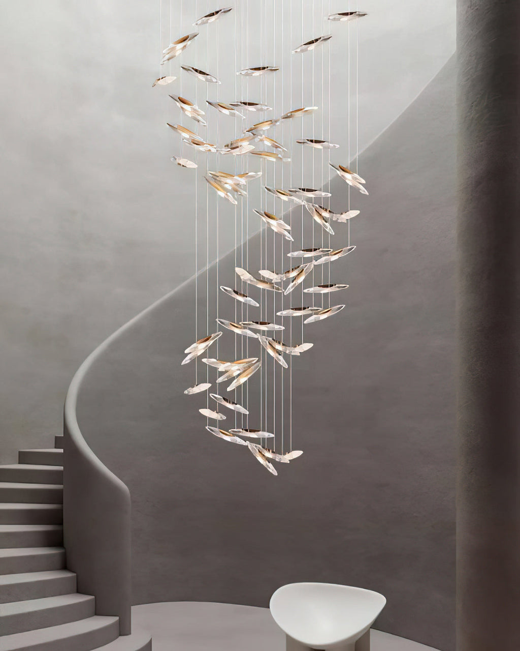 Riviko Celestial Halo Chandelier - Background Shot