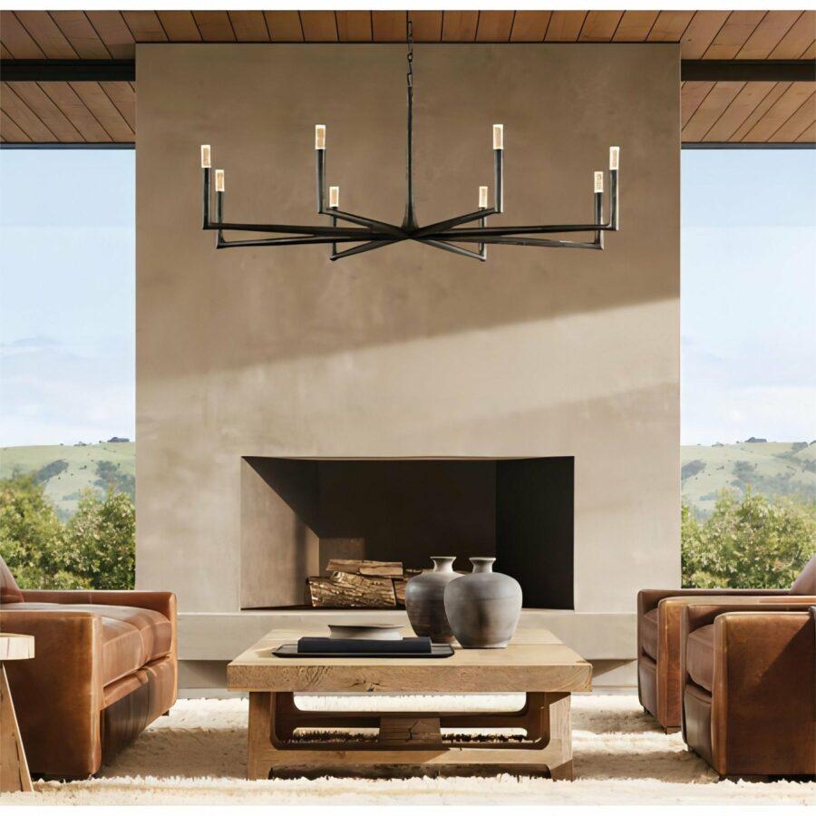 Thalen Round Chandelier 60”