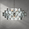 Riviko Radiant Disc 8-Light Chandelier - Background Shot